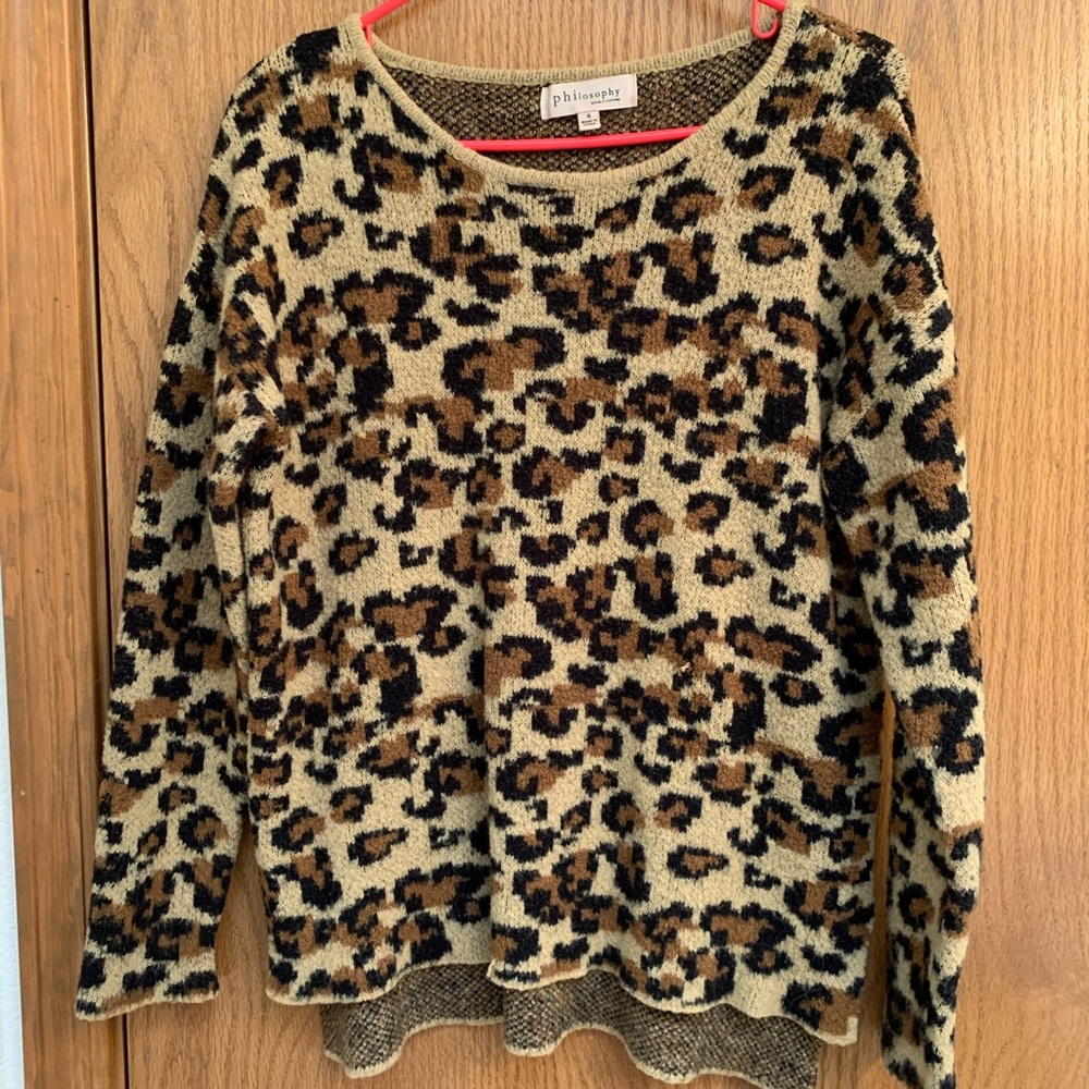 Leopard sweater